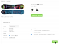 Noleggio sci e snowboard materiale