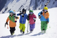Noleggio sci bambini a Cortina