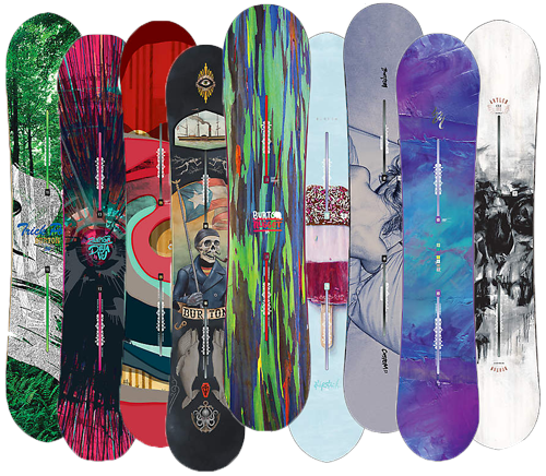 Wide variety of burton snowboard to rent