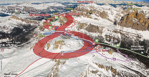 Super8 ski map