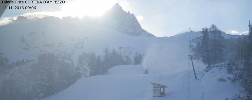 Apertura impianti Cortina d'Ampezzo